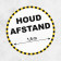 Houd afstand sticker (cirkel)